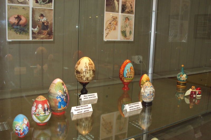 Выставка пасхальных яиц