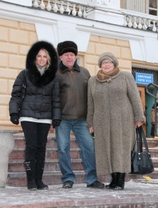 Ирина, Анатолий и Галина Тарасовы