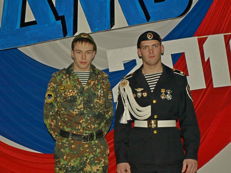 Слева - Тарас, справа - Алексей