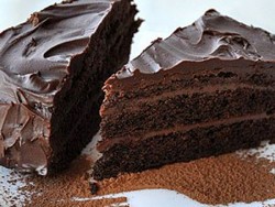 торт, шоколадный торт, на глазок