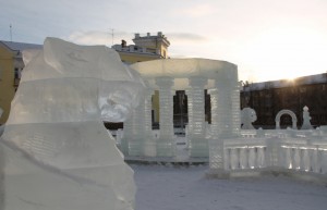 ледовый городок 2012