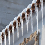 сосульки, крыша, весна,