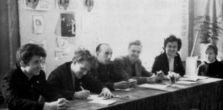 Заседание бюро ГК ВЛКСМ по приёму школьников в комсомол, 1964 год