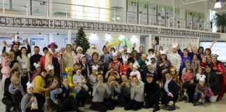 МОО новогоднее представление для "Лучиков"