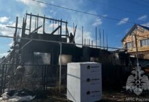 Крупный пожар. Сгорело всё