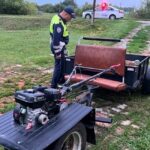 ДТП с мотоблоками