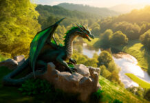 Почему дракон зелёный?