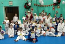 Дзюдо: новогодний турнир