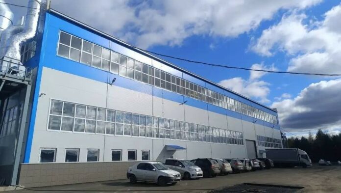 Новый цех по выплавке титановых слитков.