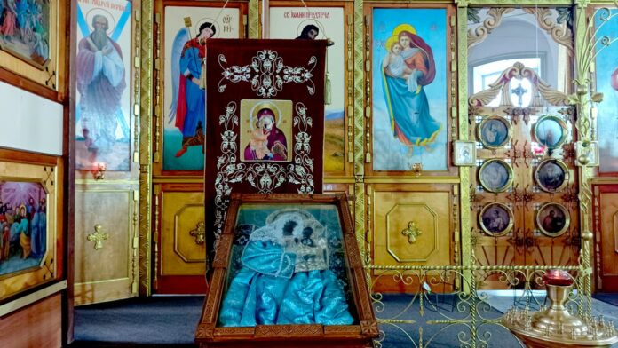 Список Кипрской (Стромынской) иконы Божией Матери в Ёлкино.