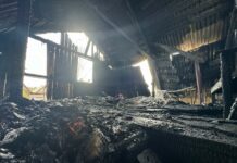 В садах под посёлком Горным сгорел дом из-за неисправной печи