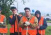 Студенческая бригада трудится на благо комбината