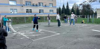 Спартакиада семейных команд: городки